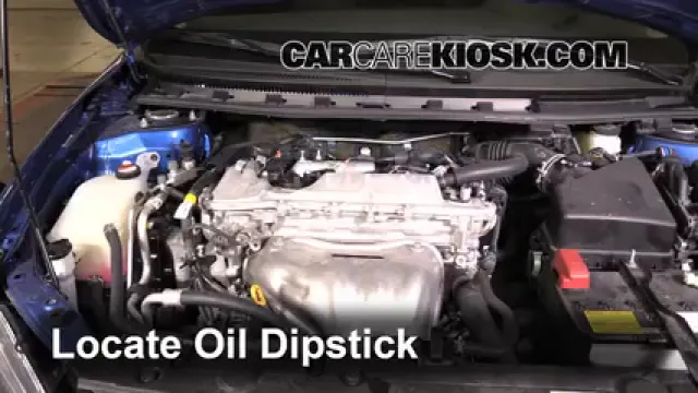 2015 Scion tC 2.5L 4 Cyl. Huile Vérifier le niveau de l'huile